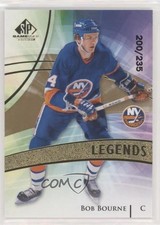2020-21 Upper Deck SP Game Used Legends Golden Burst 200/235 Bob Bourne #111 z6b