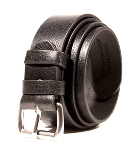 Ceinture en cuir à grain complet, 1-1/2 largeur, fabriqué à la main, par Amish