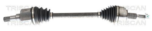Arbre de transmission TRISCAN 8540 16685 pour FORD 2413052 en acier 657mm