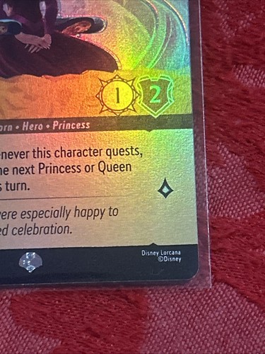 Disney Lorcana - Fabled - Aurora - Holding Court - Epic 206/204 - Picture 5 of 7