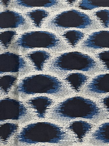 Crate & Barrel x B. Costas 20”x13 Ayla Pillow Cover Sham Blue Embroidered - Picture 3 of 6