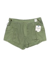 NWT Arizona Jean Company Women Green Khaki Shorts XS