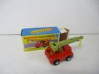 Matchbox Lesney Superfast SF42 Iron Fairy Crane- lime boom, LEMON HOOK, boxed