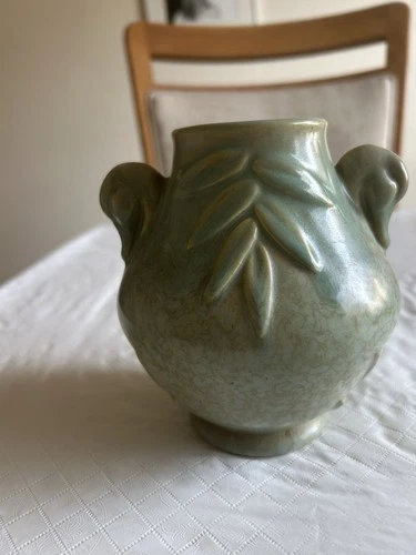 Vintage Weller Pottery “Patricia” Art pottery vase. Gorgeous.
