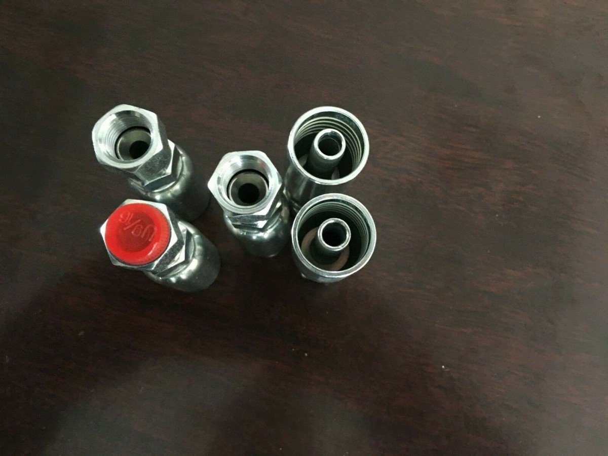 Raccordi Tubi Idraulici Adattatore Gomito 90° 3/8 NPT Maschio X Femmina - Per Tubazioni, Modello 5502-06-06 Iaw 5af N8 - Foto 2