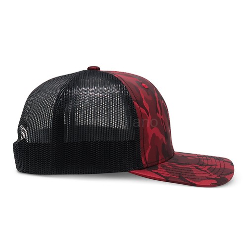 Men Snapback Hat Mesh Solid Flat Brim Style Baseball Cap Trucker Visor Tactical - Picture 23 of 48