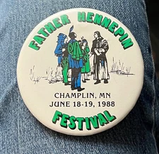 1988 Father Hennepin Festival In Champlin, Mn. 3" Cello Festival