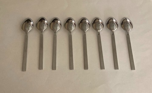 Retroneu INGE 18/8 Stainless Japan Tablespoon Set Of 8 ~ 7.25” - Picture 2 of 4