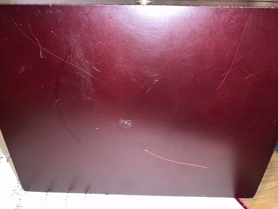 Madison Studio Wooden Jewelry Box Wit A Frame On Top To Display Your