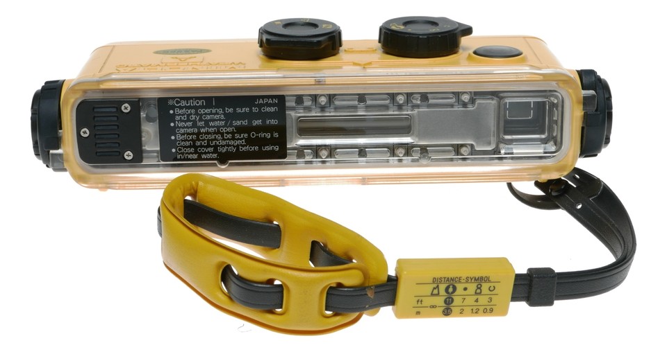 Appareil Photo Minolta Weathermatic A – Format 110, Pour Pièces Ou Réparation