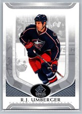 2020-21 SP Signature Edition Legends #136 R.J. Umberger Columbus Blue Jackets