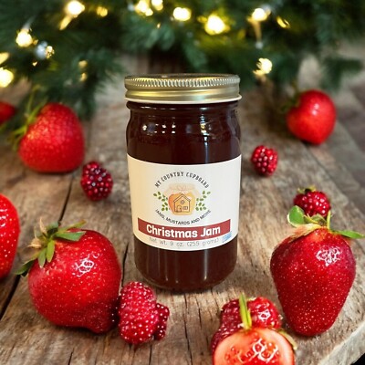 Christmas Jam, Homemade by My Country Cupboard
