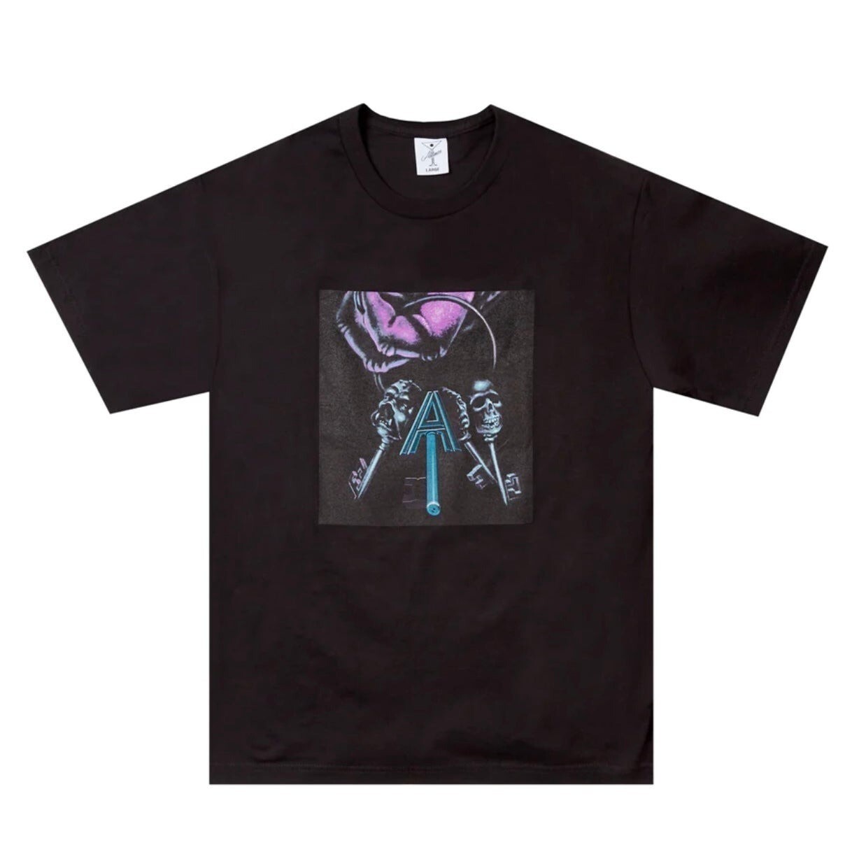 Совершенно новая мужская футболка Alltimers Keys черного цвета 3890₽