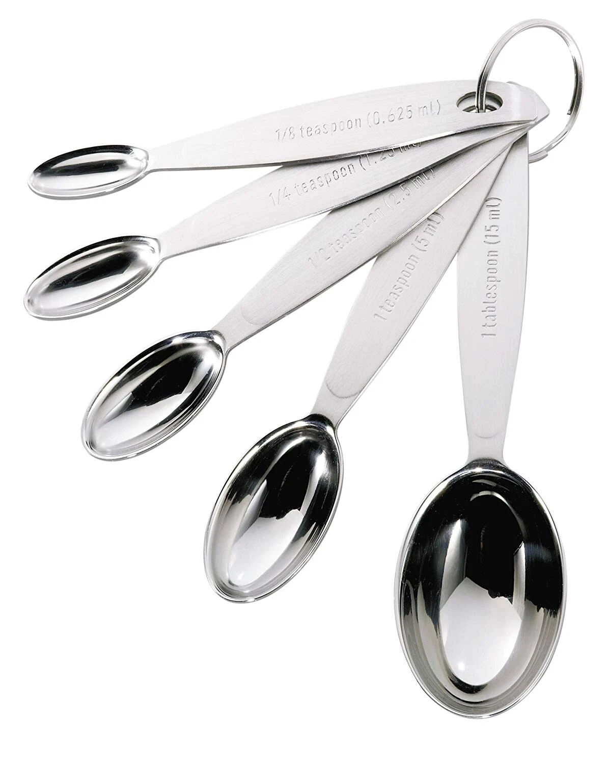 Measuring Spoons 5pc Set SS