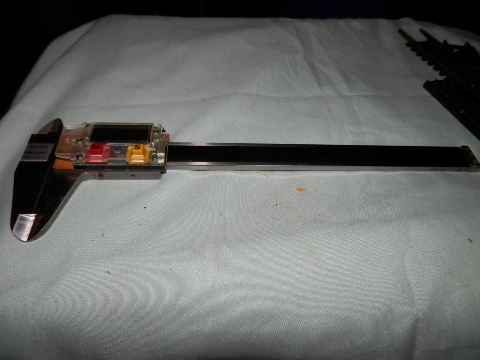 STARRETT No. 721 6" 150mm DIGITAL CALIPER .0005" Made in USA eBay