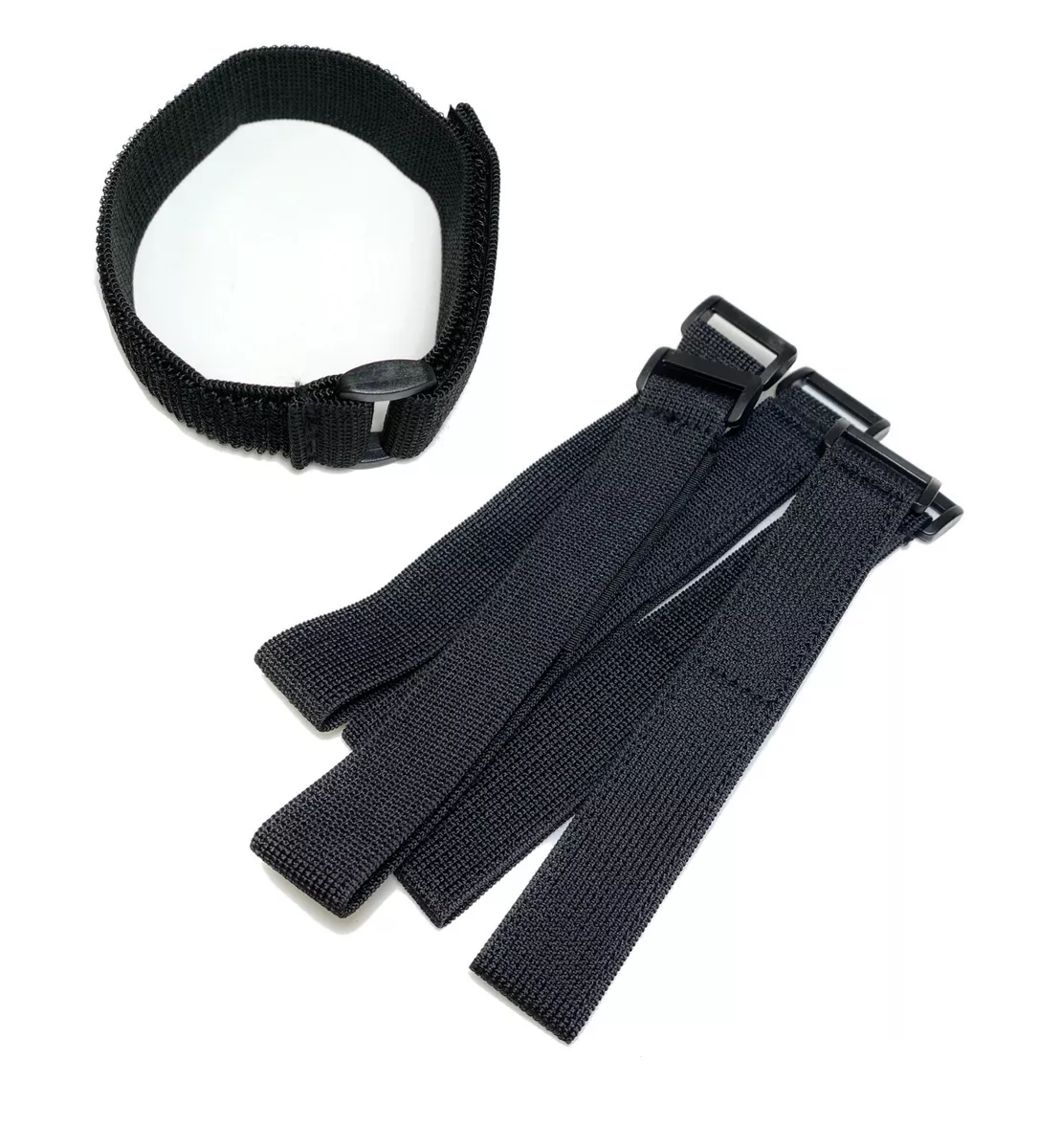 Hook & Loop Elastic Buckle Straps, All-Purpose Reusable Tie Down Straps