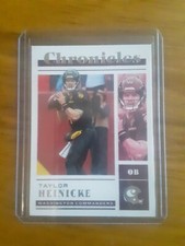 Taylor Heinicke 2022 Panini Chronicles Base Card Washington Commanders