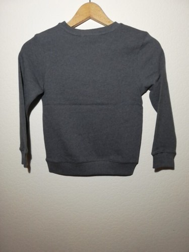 Christmas Jumper Pug Dog Pullover Age 6-7yrs Fleece Reverse Festive Season Cotto - Picture 5 of 8