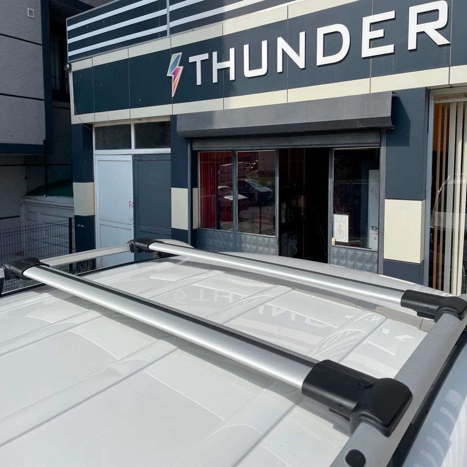 For Kia Sorento 2011-2015 Roof Racks Cross Bars Cargo Carrier (Gray) - Image 3 of 4