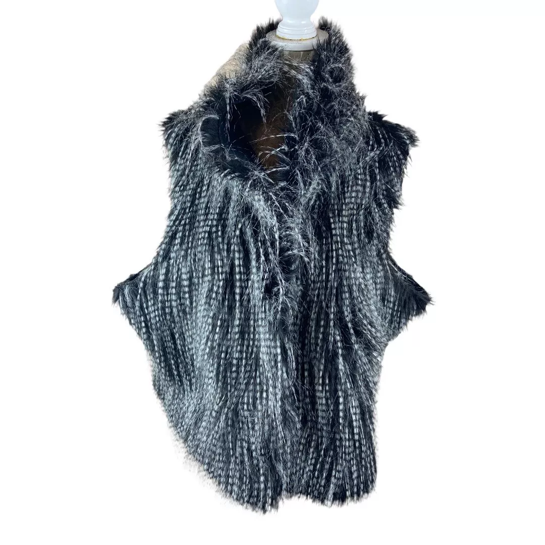 Dolce cabo faux fur vest clearance