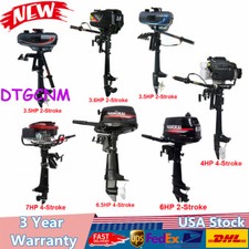 3.5-7HP 2/4 Stroke Outboard Motor Fish Boat E...