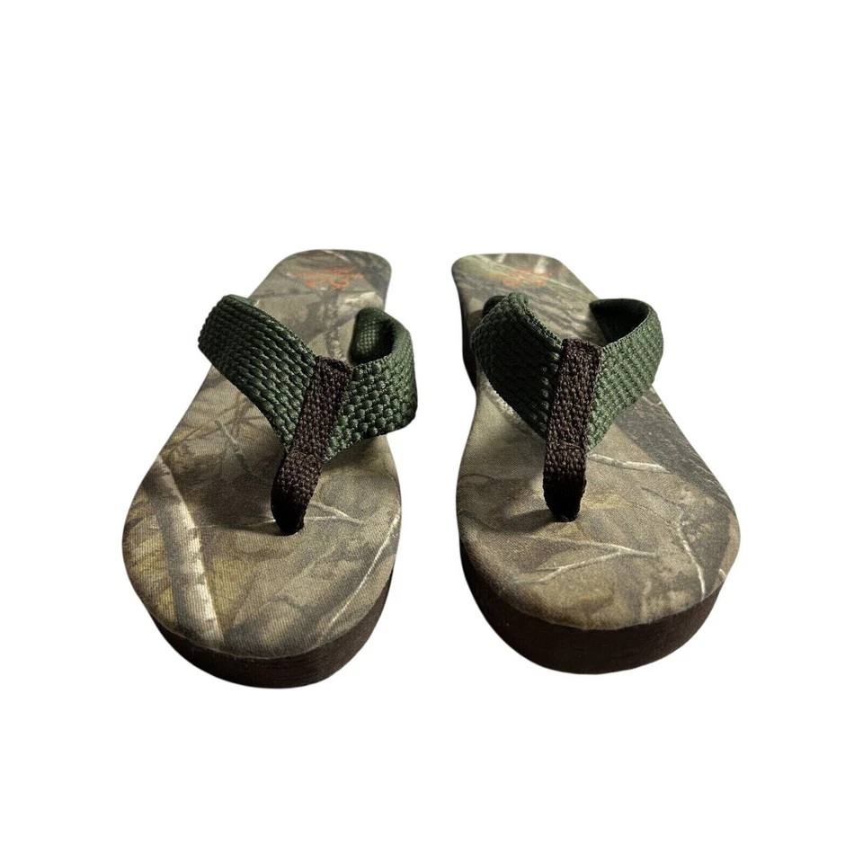 Sandalias chanclas Realtree camuflaje talla 9 para mujer real árbol camuflaje” Foto 2 de 4