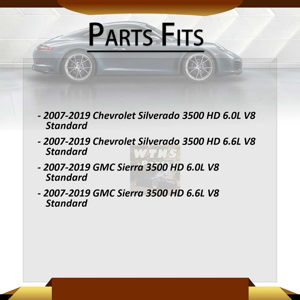 4x Kit de eslabones de barra estabilizadora delantera trasera para GMC Sierra 3500 HD 2007-2019 6,6 L Foto 2 de 4