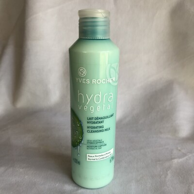 Yves Rocher Hydrating Cleansing Milk, Makeup Remover, Gentle Wash 6.7 fl oz