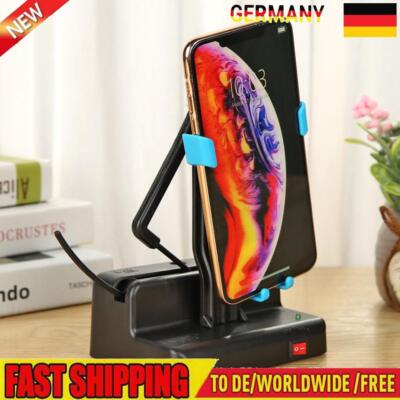 Phone Swing Automatic Shake Motion Brush Step Wiggler mit USB-Kabel (Blau)