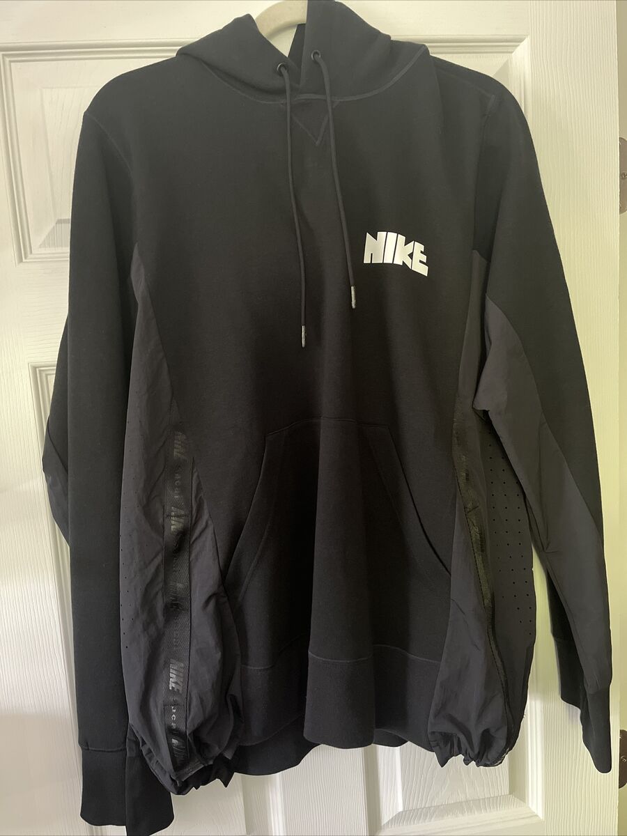 Nike X Sacai Black Hoodie - Size L Fit Like XL - Send Offers Nike X Sacai Black Hoodie - Size L Fit Like XL - Send Offers