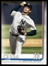 2019 Topps Update Luis Cessa New York Yankees