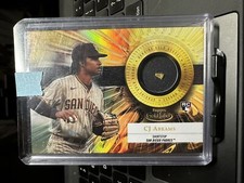 2022 Topps Gold Label CJ Abrams Gold Prospect Relic RC 4/5