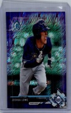 2017 Bowman Chrome #BCP176 Joshua Lowe Prospects Purple Shimmer Refractor