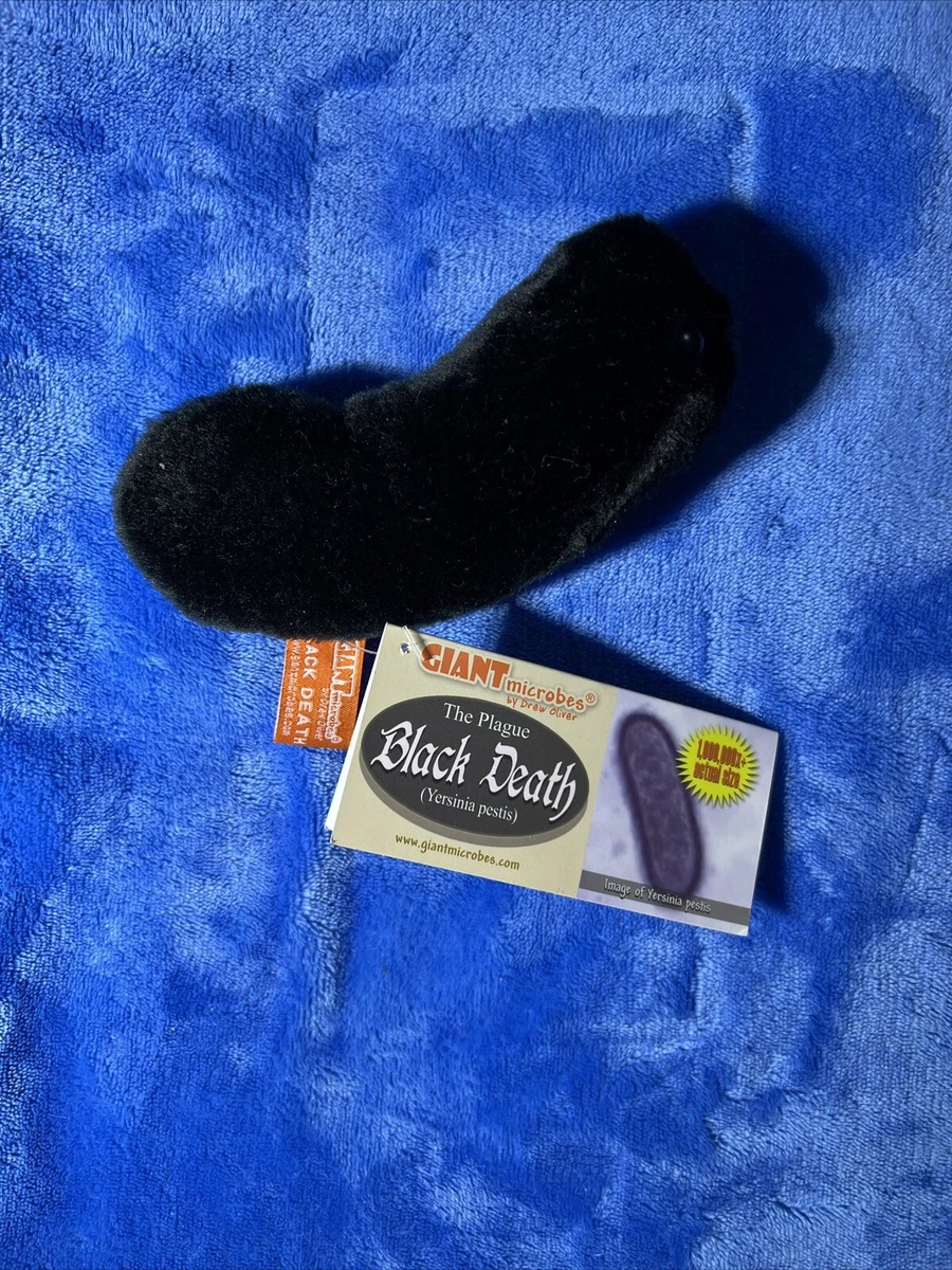 Giant Microbes Plush Black Death Yersinia Pestis