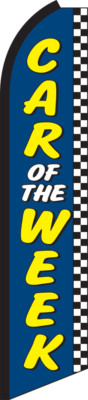 Car Of The Week Swooper Flag Feather Super Bow Banner