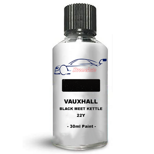 Touch Up Paint For Vauxhall / Opel Corsa Black Meet Kettle 22Y Chip Brush Car eBay
