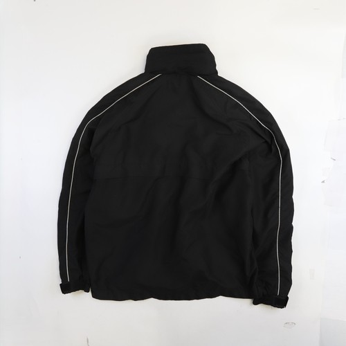 Chaqueta cortavientos vintage Nike ligera talla pequeña negra - Imagen 2 de 6