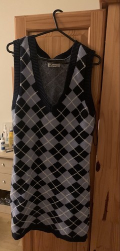hollister sweater vest dress in Navy 