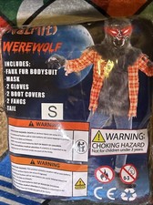 Werewolf Halloween Costume Size Small