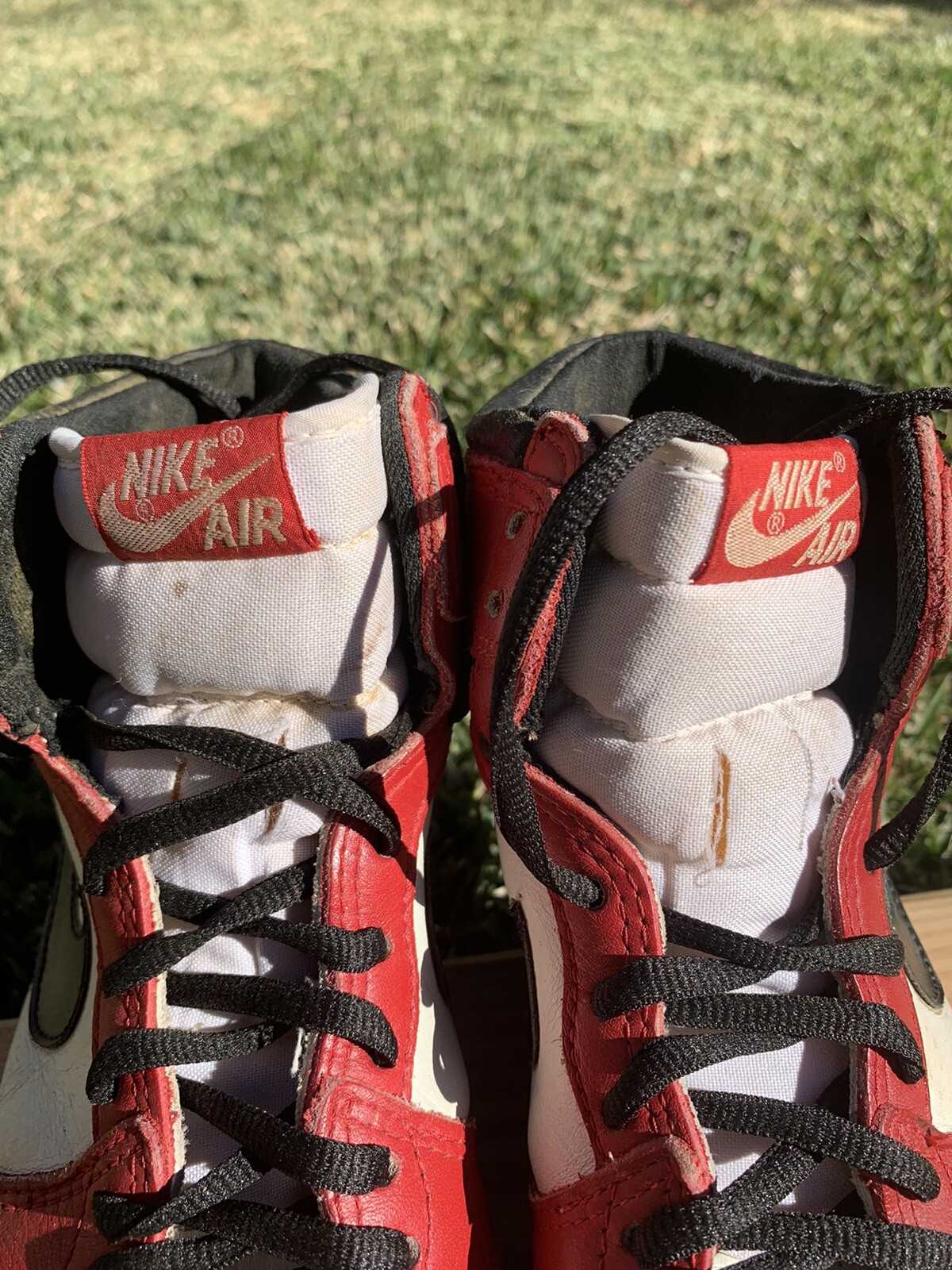 air jordan 1 original og 1985 white black red