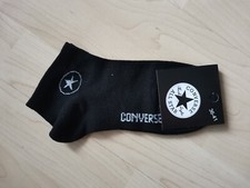  Converse Kurzsocken Schwarz 36-41 Neu