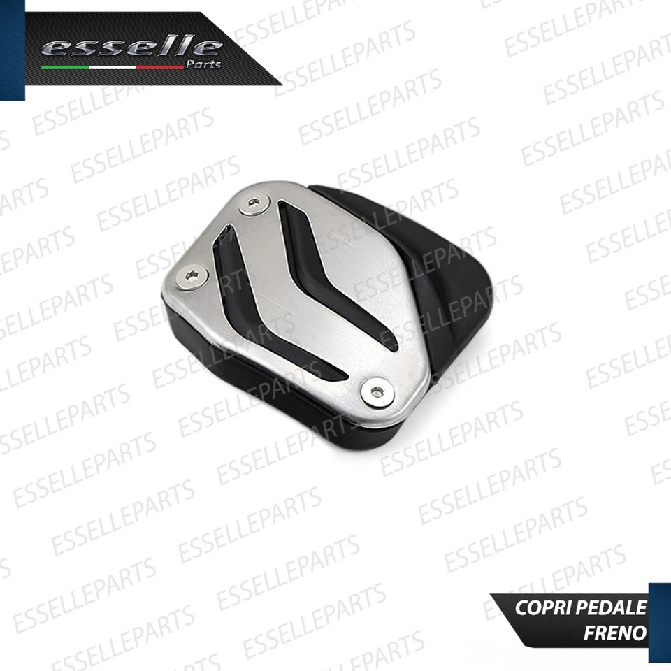 SET PEDALIERA COPRIPEDALI COPRI PEDALI ALLUMINIO PER BMW SERIE 1 F20 F21 MANUALE - Immagine 4 di 4