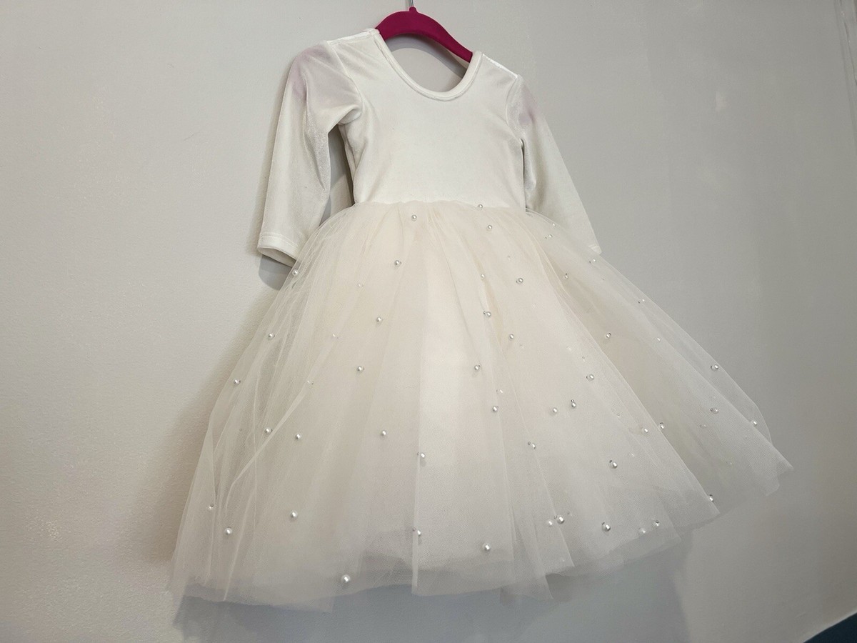 Pleiades Design size 2T White Tulle Dress