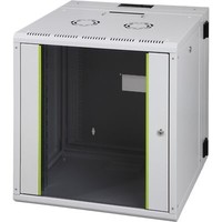 Digitus 483-Mm-Wandschrank, 16 He, It-Schrank, Hellgrau