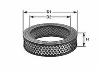 MA 129 Clean Filters Luft FüR Abarth,Autobianchi,Fiat, Fso ,Izh , Lada, Lancia