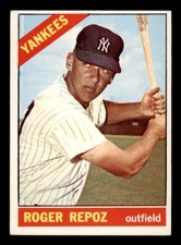 1966 Topps Baseball #138 Roger Repoz VG *d4