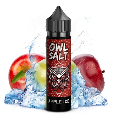 Apple Ice Aroma OWL Salt Longfill 10 ml in 60 ml