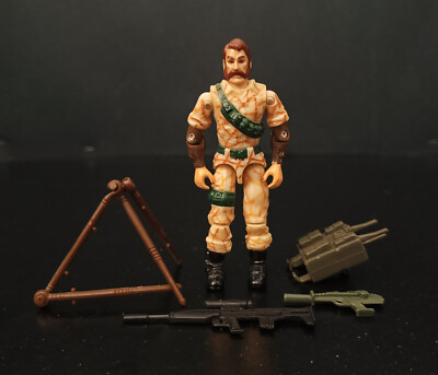 HASBRO VTG 1990 GI JOE AMBUSH V1 C9 - 95% COMPLETE ACTION FIGURE
