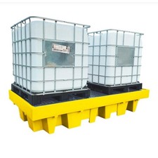 8 Drum Heavy Duty Poly Bund Pallet FLB0007