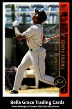1999 Just Tim Raines Jr. #226 Delmarva Shorebirds Rookie MLB Baseball